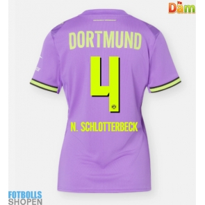 Billiga Borussia Dortmund Nico Schlotterbeck #4 Tredjeställ Dam 2026-27 Kortärmad